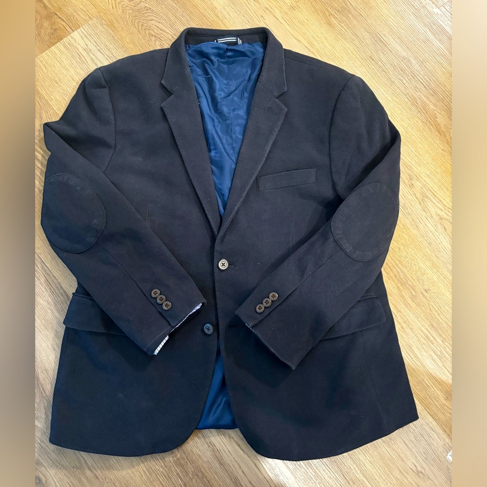Men’s Nautical Navy Blue Sports Coat sz 42R